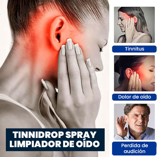 TINNIDROP SPRAY LIMPIADOR DE OIDO 2x