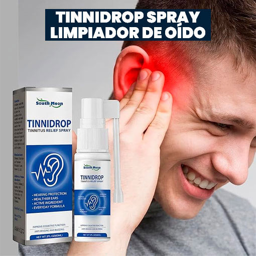 TINNIDROP SPRAY LIMPIADOR DE OIDO 2x